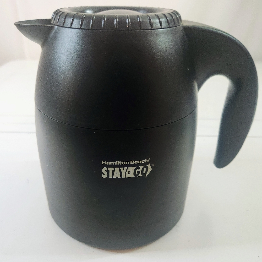 Hamilton Beach Stay or Go Thermal Carafe Insulated Thermos Coffee Pot
